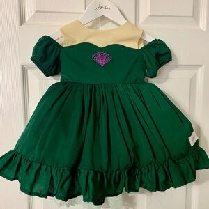 The Paper Doll Ariel Dress with bloomers size 3T